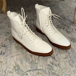 Vince Cooper leather ankle boots
